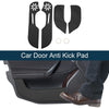 Honda Civic (2012) - Black Set Car Door Anti Kick Pad Sticker Protector