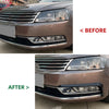 VW Passat B7 2 x Front Side Light Air Vent Trims (2011-2015)