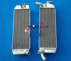 HONDA XR650 XR650R Aluminum Radiator + Blue Hose (2000-2007)