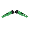 Ducati Monster 696 796 695 659 749 999 / S / R Green Passenger Foot Pegs