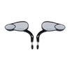 Harley Electra Road Glide Heritage Softail Fatboy Rearview Mirrors Black