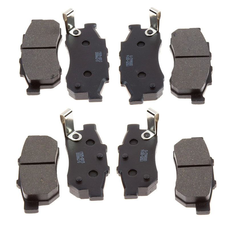 Honda Big Red 700 UTV Front & Rear Semi-Metallic Brake Pads (2009–2013)