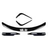 BMW E90 E91 M-Tech (2005-2008) Black Front Lip Splitter