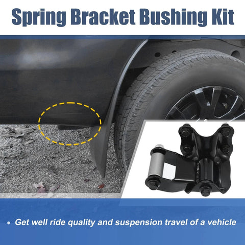 Ford Ranger, Mazda B Rear Leaf Spring Shackles with Brackets (2001-2011)