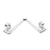 Universal Cafe Racer Motorbike 43MM Clip-On Handlebar