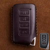 Lexus RC Brown Leather Car Key Fob Case Cover (2014–2023)