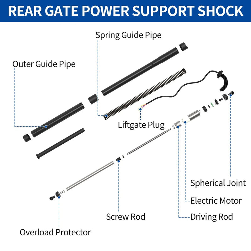 Hyundai Tucson Rear Tailgate Power Lift Support (2016-2021)