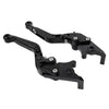 Kawasaki Z1000 ZX6R  Black Extendable Brake Clutch Levers (2007-2018)