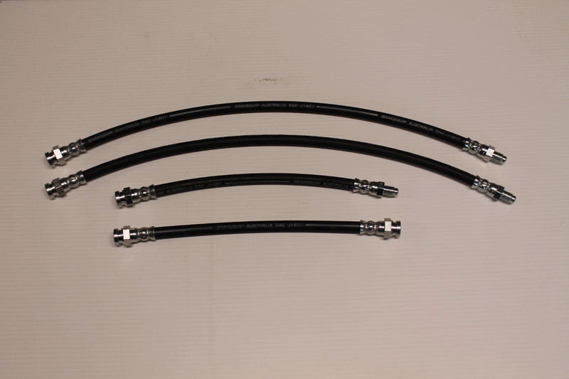 VW Kombi Front & Rear Brake Hose Set (4) (8/66-7/70)