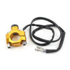 Handlebar Gold 7/8" Rotating Bar Clamp Start Stop Kill Switch Button