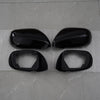 Lexus IS250 IS350 ES350 2 x Side Wing Mirror Cover Caps Gloss Black (2006-09)