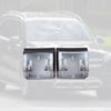 Mercedes-Benz GLE500 2 x Window Lift Switch Button Covers (2016-2020)