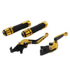 Honda VFR1200 CNC Folding Extendable Brake Clutch Lever Grip Set (2010-2016)
