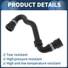 BMW X5 3.0i HVAC Heater Hose Rubber Black (2001 - 2006)