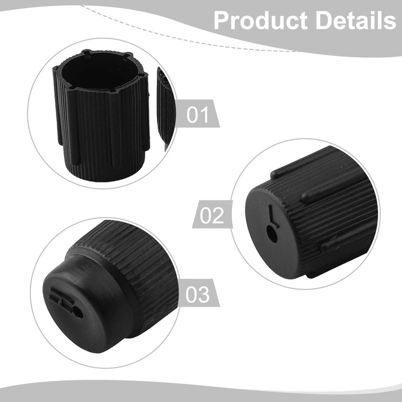 Car Dust Covers 16mm & 13mm Car AC Valve Cap