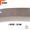 Toyota Hilux LN167 LN147 Silver Fender Flare Wheel Arch (1997-2005)