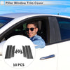 Mazda CX-5 10 Pcs Carbon Fiber Door Pillar Trim (2017-2024)
