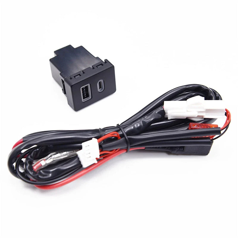 Ford Transit 18W Type-C + QC3.0 Fast Charger (2015-2023)
