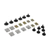 Mercedes C-Class W203 C-Class Clips 24pcs Undertray Screws (2000–2007)