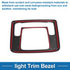 Honda Freed (2024-2025) Black Front Row Light Trim Bezel