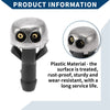 Mercedes-Benz 220D 2 x Front Windshield Washer Nozzles (1968-1973)
