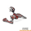 Harley Chopper Cafe Racer Skull Skeleton Headlight Visor
