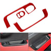 Fiat 500 Carbon Fiber Door Armrest Handle Trim (2012-2015)