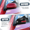Toyota RAV4 Left Side / Mirror Cover Caps / Black (2009–2013)