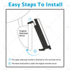 Universal Car 300mm Wide Angle Anti Glare Rear View Mirror