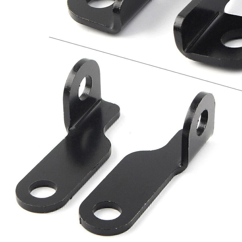 Harley Motorcycle Fork Clamp Turn Signal Light Mounts
