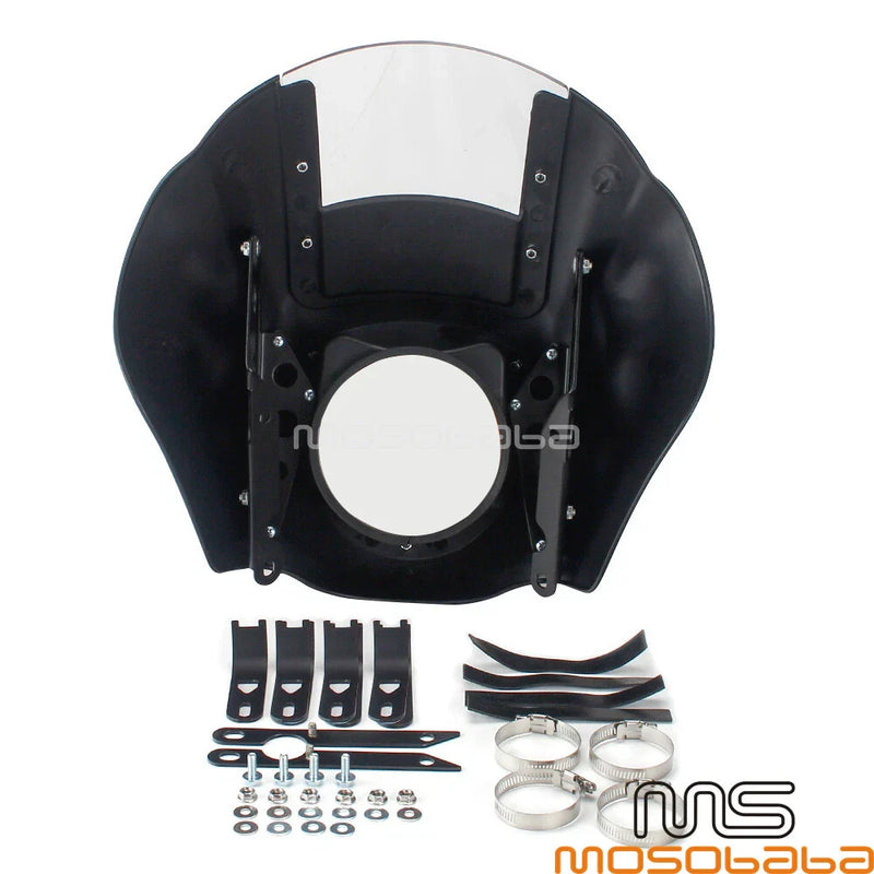 Harley Softail FXBB FXLR FXST Headlight Fairing & Windshield Mount Kit (2018)