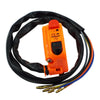 Universal Motorcycle - Orange 7/8" Handlebar Ignition Switch
