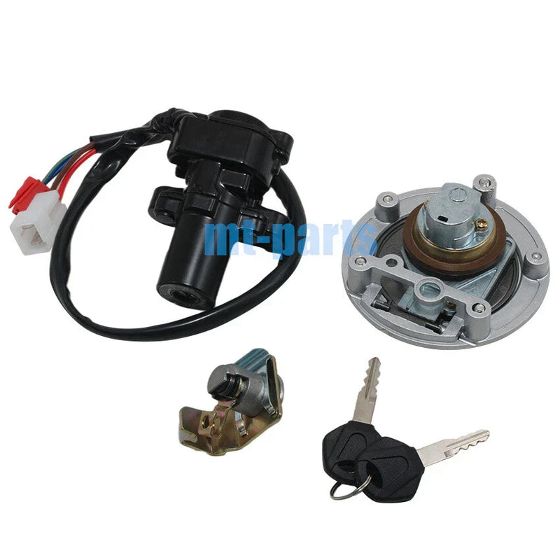 Yamaha MT-01 Ignition Key Switch & Fuel Tank Cap Seat Lock Set (2005-2009)