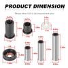 Suzuki King Quad LTA450X LTA700X Rear A-Arm Bushing Kit (2005–2010)