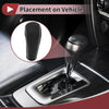 BMW 3 Series E90 Black Beige Gear Shift Knob Cover (2007-2013)
