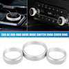 Nissan Rogue 3 x AC 4WD Mode Switch Knob Ring Covers (2021-2022)