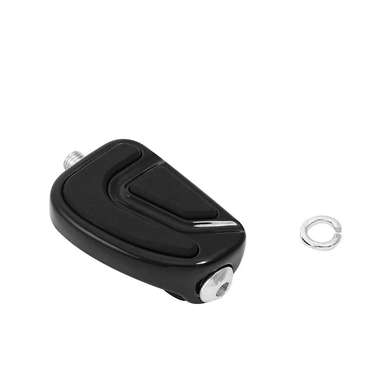 Harley Softail Deluxe Fatboy Heritage Black Aluminum Shifter Pegs (2018-2023)