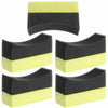 Car 10x Tyre Tire Dressing Applicator Curved Foam Sponge Pad