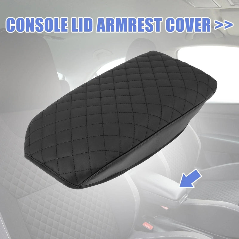 Ford Explorer (2011-2019) Black Center Console Lid Armrest Cover