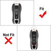 Porsche Cayenne Panamera 911 Macan Black Smart Key Fob Cover Case (2010-2023)