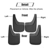 GMC Sierra 1500 1x Wheel Fender Mudflaps Protection Set