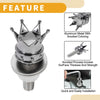 Universal Motorcycle License Plate Screws Cover 35mm 4 x