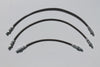 Ford TC Cortina Braided Brake Hose Set (3) (2/73-9/74)