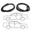 Honda Civic Sedan 1992-1994 Rear Door Weatherstrip