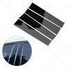 Dodge Ram 1500 Quad Cab 4x Black Pillar Post Covers (2009-2018)