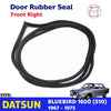 Weatherstrip Door Rubber Seal FR Fits Datsun Bluebird 512 4D Sedan 67-72 D11