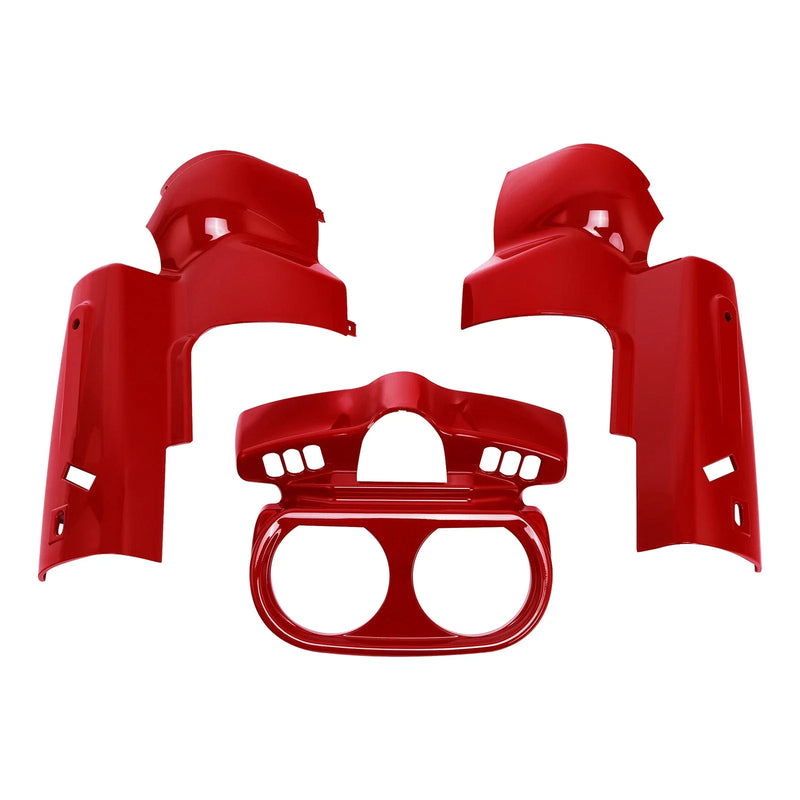 Harley Touring Road Glide FLTRX Billiard Red Instrument Housing
