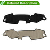 Mazda MX-5 ND RF Miata 2015-2020 Black Dashboard Cover Mat