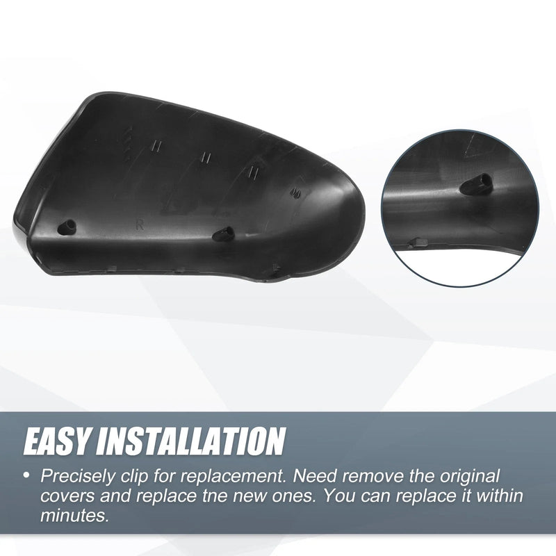 Nissan Qashqai J10 Matte Black Right Side Mirror Cover (2007-2014)