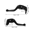 Suzuki GSXR 600 750 Black Pair Brake Clutch Levers Folding CNC